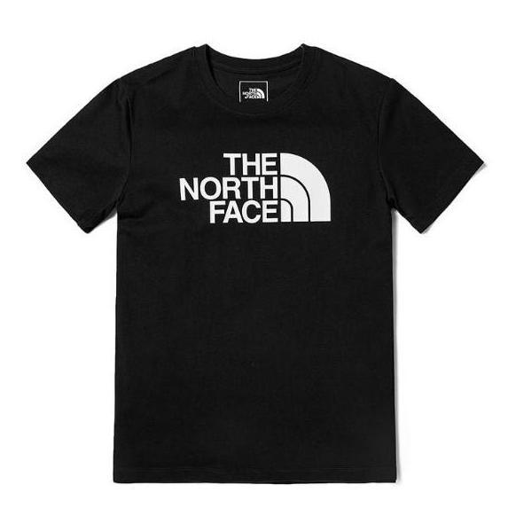 Kaos The North Face Women Half Dome Short Sleeve Tee Cotton Orinal TNF Black Hitam