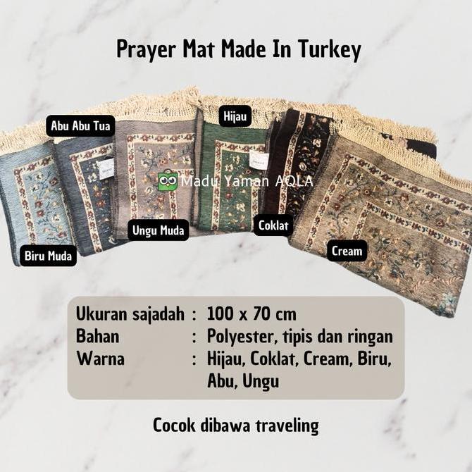 Religg- Sajadah Turki Tipis Sajadah Travel Sajadah Tipis Sajadah Murah