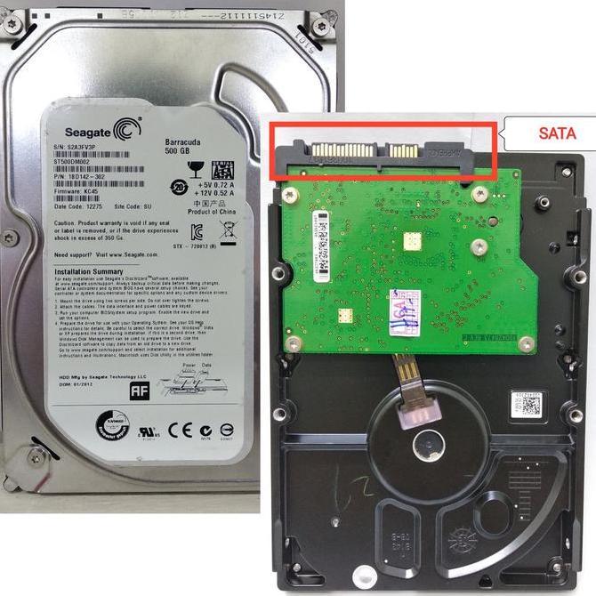 TERBARU - Hardisk / hdd internal ps2 250Gb/500Gb 3.5inch sata full game