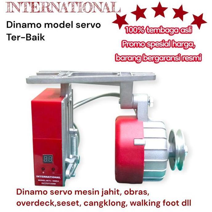 MUNASHOPS_CORP - INTERNATIONAL DINAMO SERVO MESIN JAHIT- MOTOR DYNAMO MESIN JAHIT MOTOR DINAMO SERVO