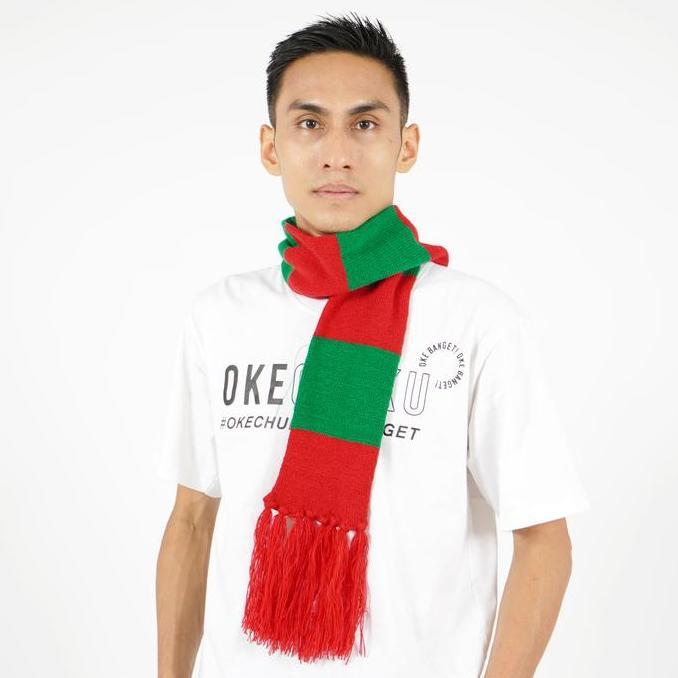 Newgir- Edisi Khusus Natal Syal Natal Topi Natal Syal Rajut Aksesoris Natal