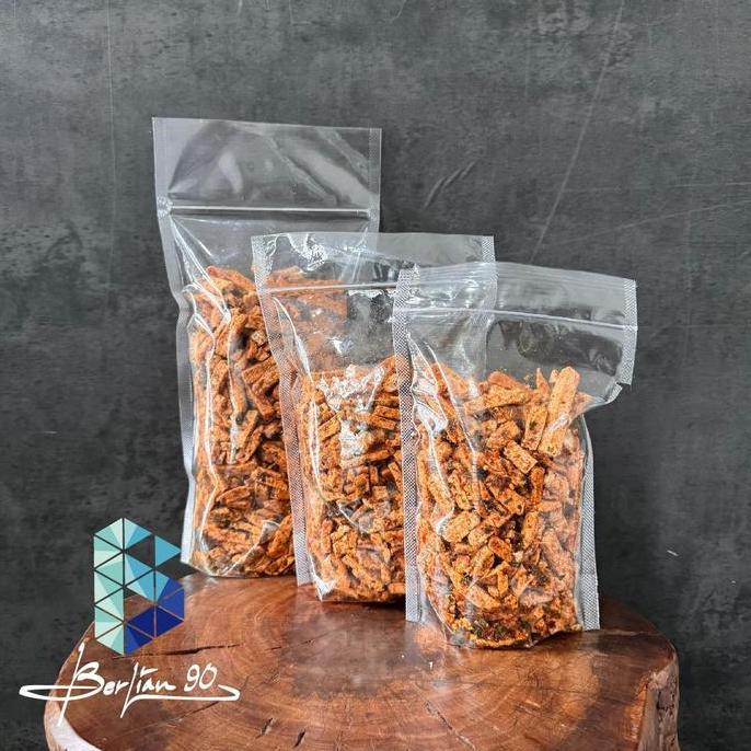 New- Plastik Standing Pouch 20X30 Cm Plastik Snack Plastik Klip Berdiri Zipper