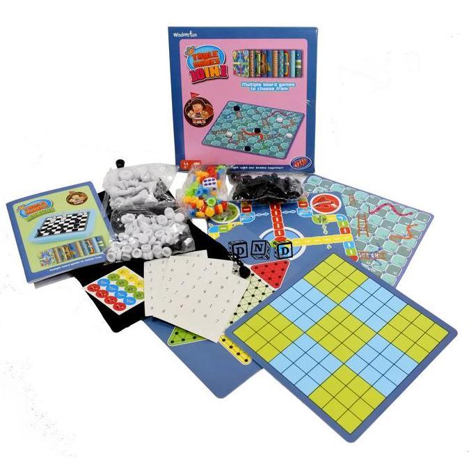 Grosir Mainan Anak Family Board Table Game 10 In 1 Papan Permainan Keluarga
