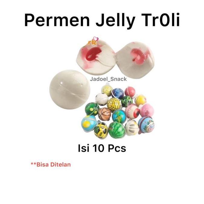 News Permen Jelly Troli Lunak isi 10 pcs by jadoel_snack Candy Food Toples