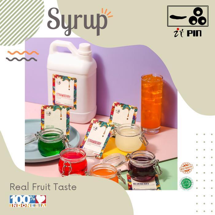 ITPIN Syrup 2L/Syrup Bubble Tea/Syrup Minuman