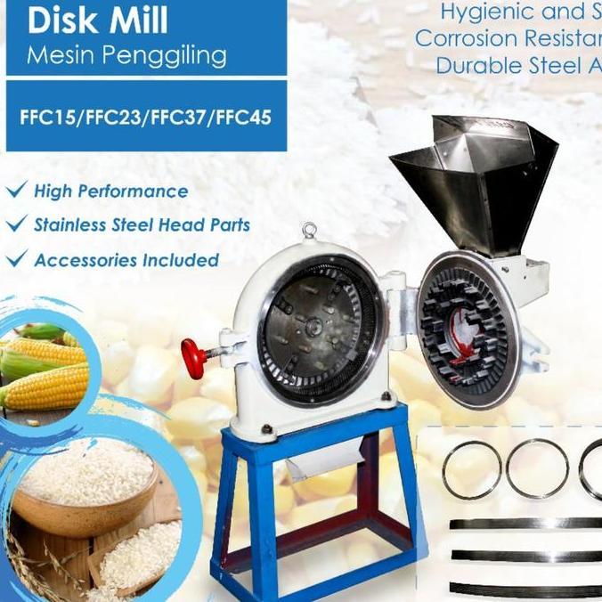 ] Mesin Giling Bumbu / Tepung DISK MILL FFC23 CARLTON FFC 23