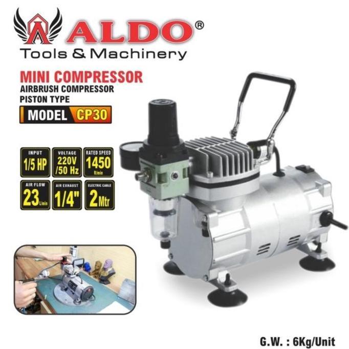 Buruan serbu] Kompresor Mini ALDO CP 30 / Mini Compressor ALDO CP30 TAIWAN