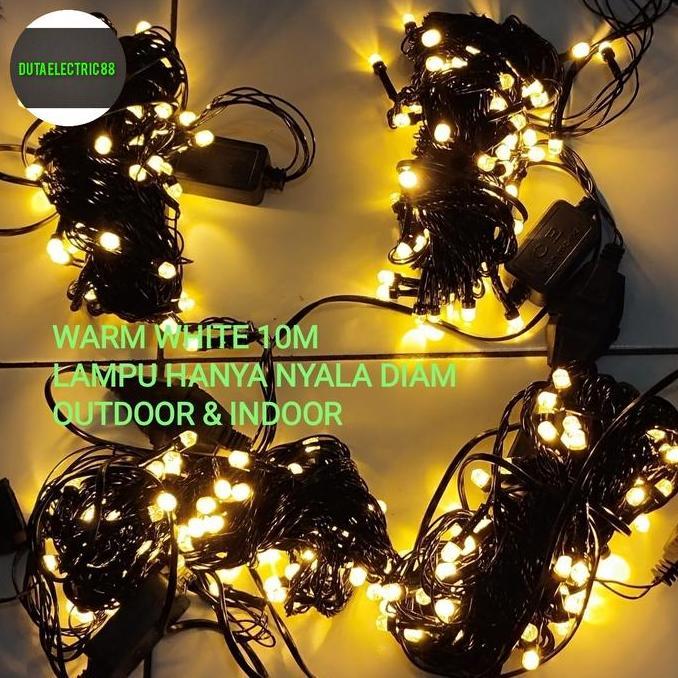 Lampu natal / Lampu Hias Outdoor - indoor Warm White