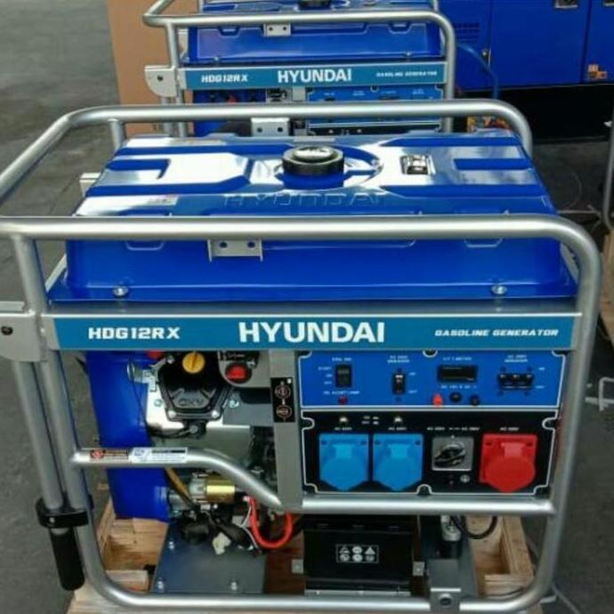 Open DS] Genset Bensin Hyundai Korea 12.000 watt 11.5 Kva HDG 12 RX HDG12RX