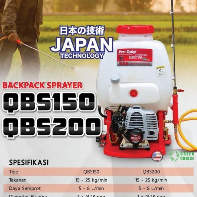=====] Sprayer Mesin Semprot Hama PROQUIP 15 LITER Semprot Hama Bensin QBS150