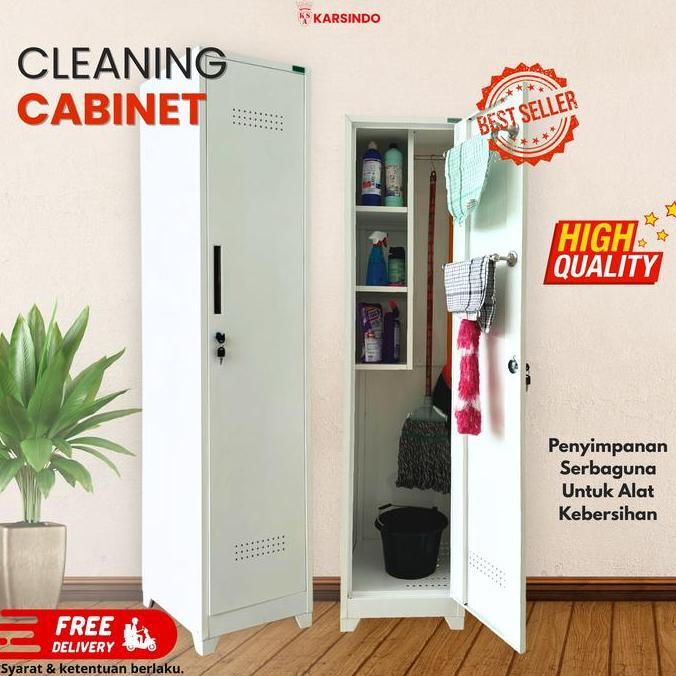 BERKUALITAS LEMARI ALAT KEBERSIHAN LEMARI SAPU LEMARI PEL CS2