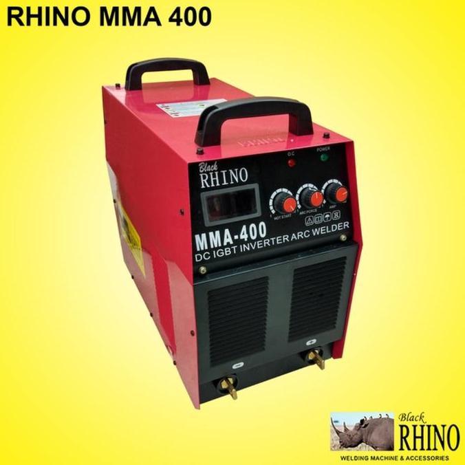 {{{{}}] Mesin Las Inverter 400 A Rhino Travo Las MMA 400 IGBT 3 Phase