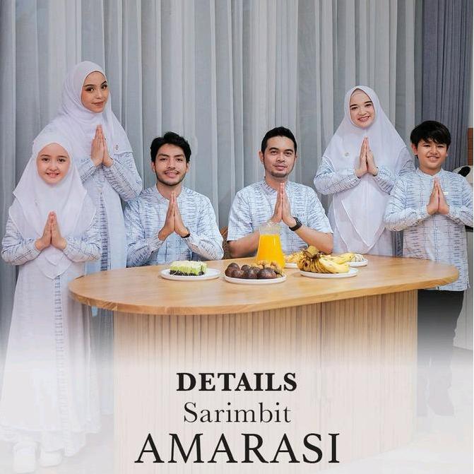 Limited, Greenism Sarimbit Amarasi (Putih) Dress Quality Premium
