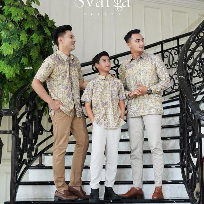 Super Hot, Sarimbit Arabelle Svarga Famset Golden Sarimbit Keluarga Terbaru 2025 2026 Motif Ceruty B