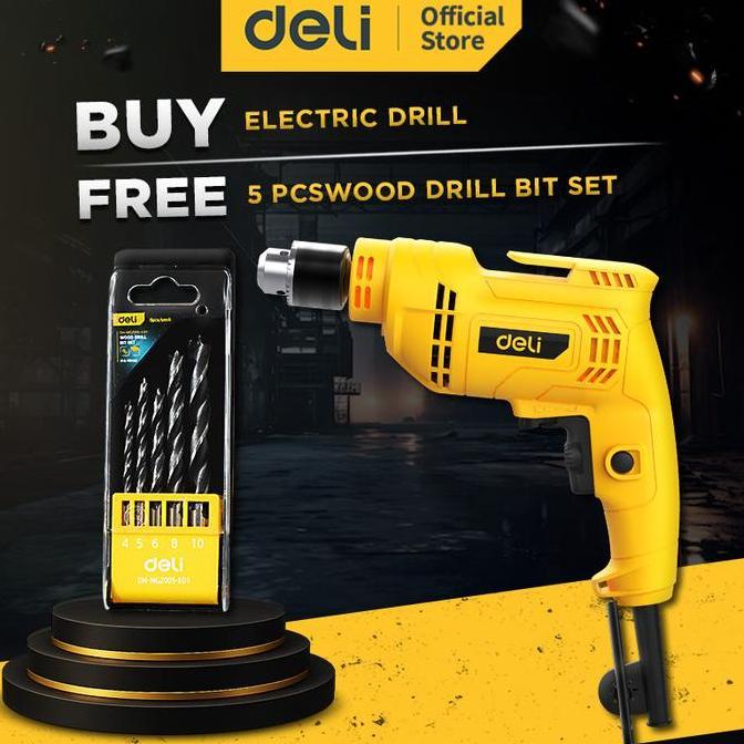Pagenivansi - Deli Tools Bor Elektrik Low Watt / Low Watt Electric Drill 37W 1mm EDL-DZ1-3E
