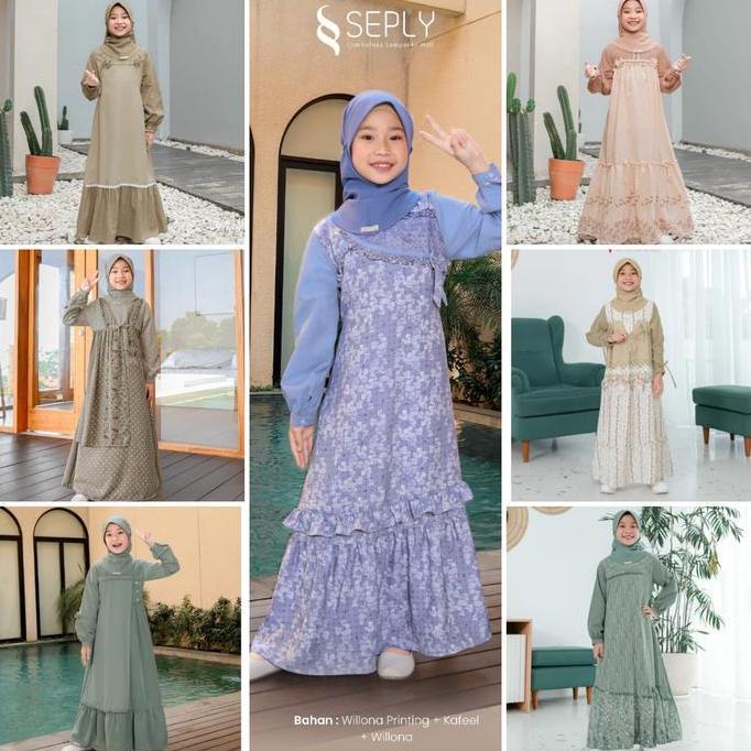 Limited, Seply Gamis Anak Tenara Eksis Sarimbit 2025 Original