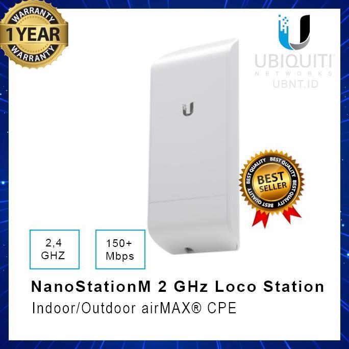 TERMURAH - UBIQUITI NanoStation LocoM2 NS Loco M2
