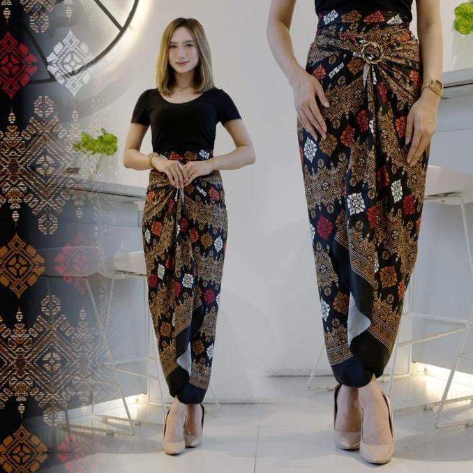 DN7 >> Rok lilit batik / batik lilit / rok batik serut lilit/ batik lilit