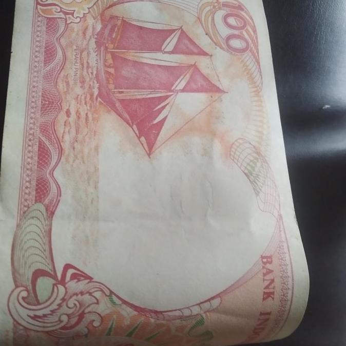 duit 100 kertas kuno 3 lebar