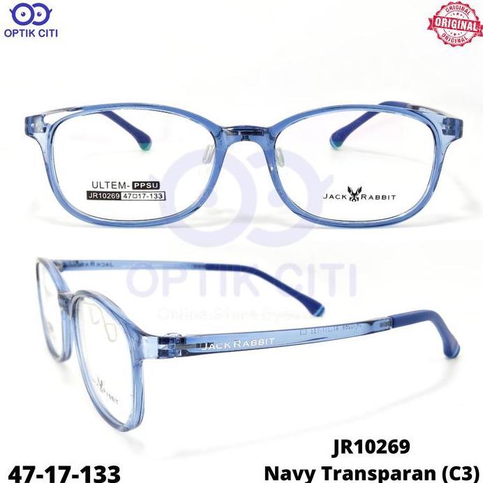Frame Kacamata Anak-Anak Jack Rabbit JR 10269 Lentur Ringan Original