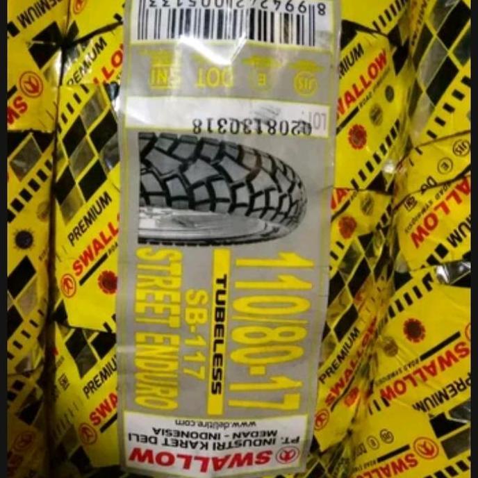 ban luar 110 80 17 sb117 dan 90 90 17 sb 117 swallow