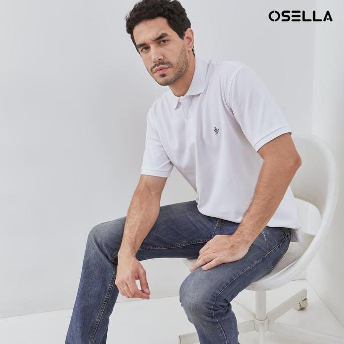 Osella Combed Cotton Polo Shirt | Kaos Polo Pria Lengan Pendek