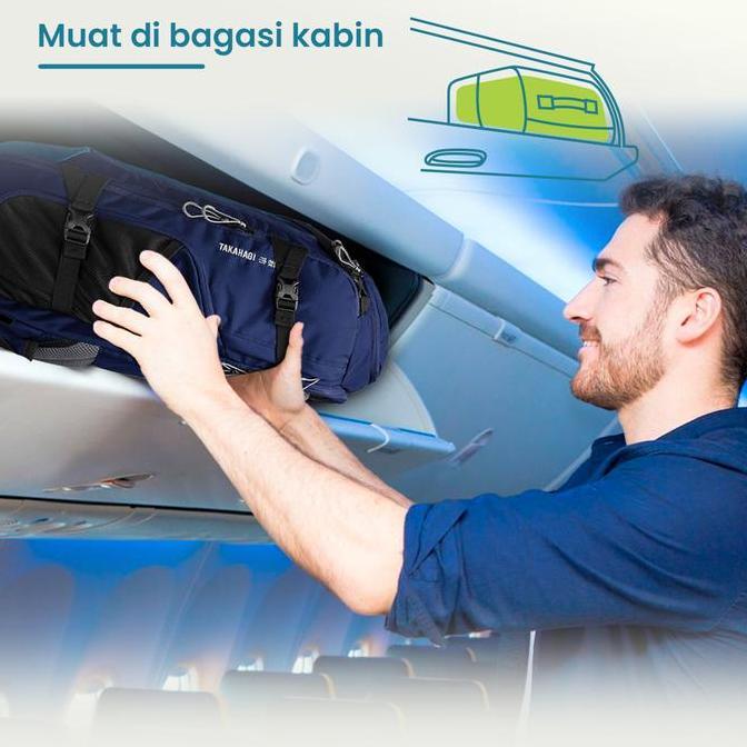 Tampilgayar- Torch Ransel Punggung 40 Liter Travelling - Travel Backpack Takahagi