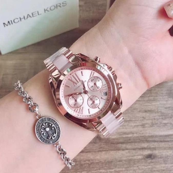 Watchtime- [Original] Jam Tangan Wanita Michael Kors Mk6066 Rosegold / Jam Wanita