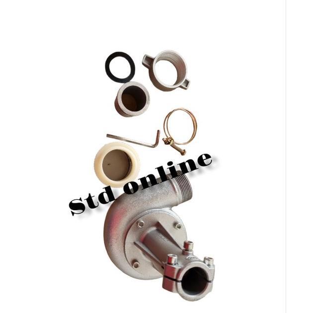 Fwp10 water pump mini pompa air dikopel mesin potong rumput as segi 4