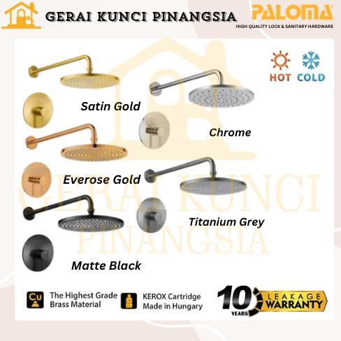 PALOMA FCP 1826 Keran Shower Tanam Set Mandi Panas Dingin Concealed Kran Air 1826C 1826M 1826T 1826S
