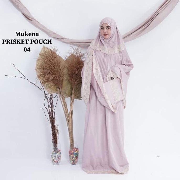 MUKENA CANTIK PRISKET RAJUT WHD KATUN MIKRO