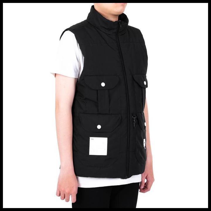 Promo Sch Vest Jacket Black Black