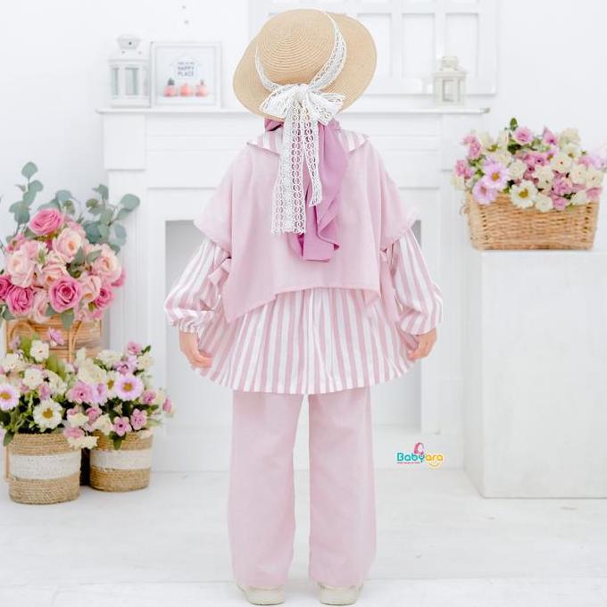 Kidsrelig- Rainbow Vest/ Pakaian Fashion Anak Perempuan/Setelan Stelan Anak Perempuan/Cardigan Kardi