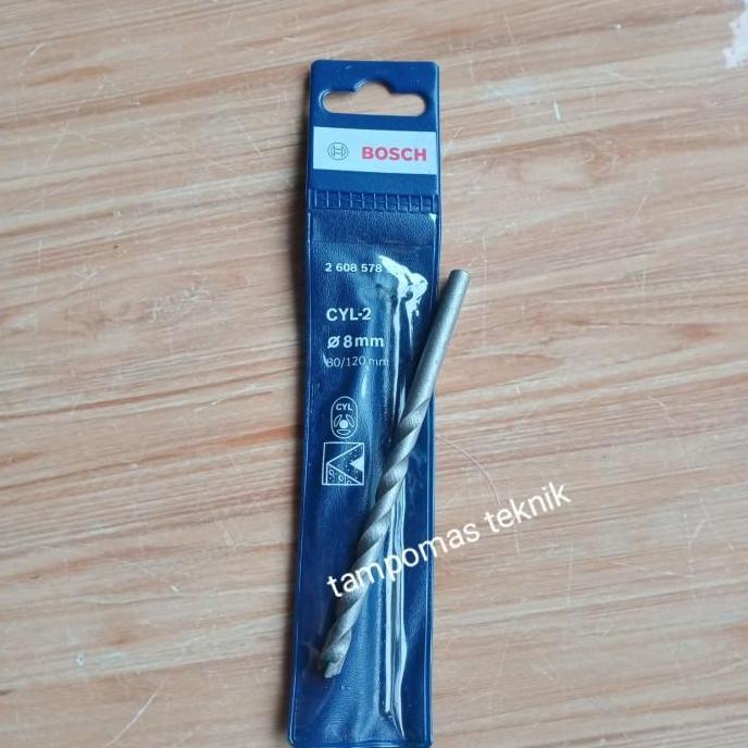 Tools- Mata Bor Beton 8Mm Bosch Mata Bor Tembok 8 Mm