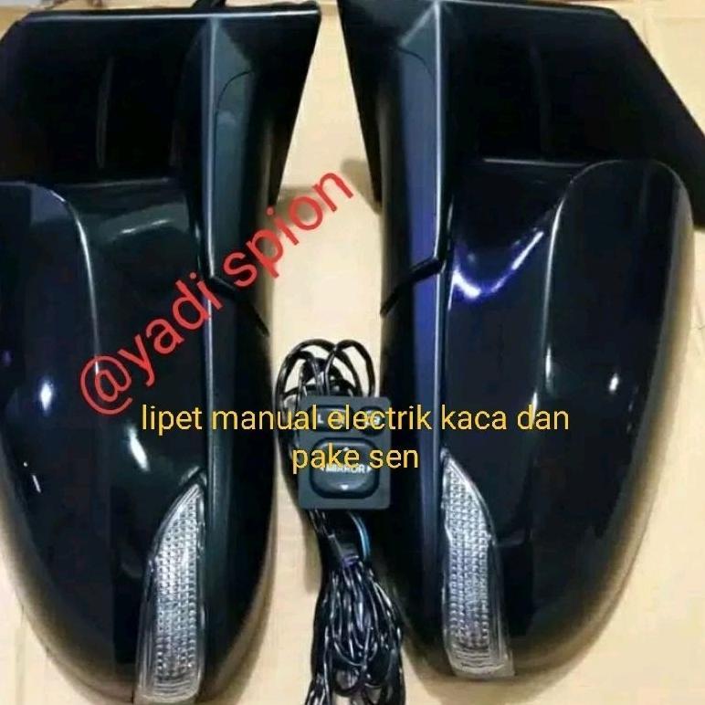 spion mobil sigra/calya kaca miror pake sen +tombol+kabel (LIPET MANUAL)