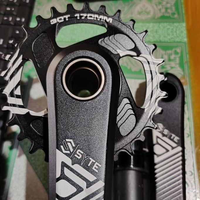 Crank Set Mtb Hollowtech2 Merk Syte Single Speed 30T