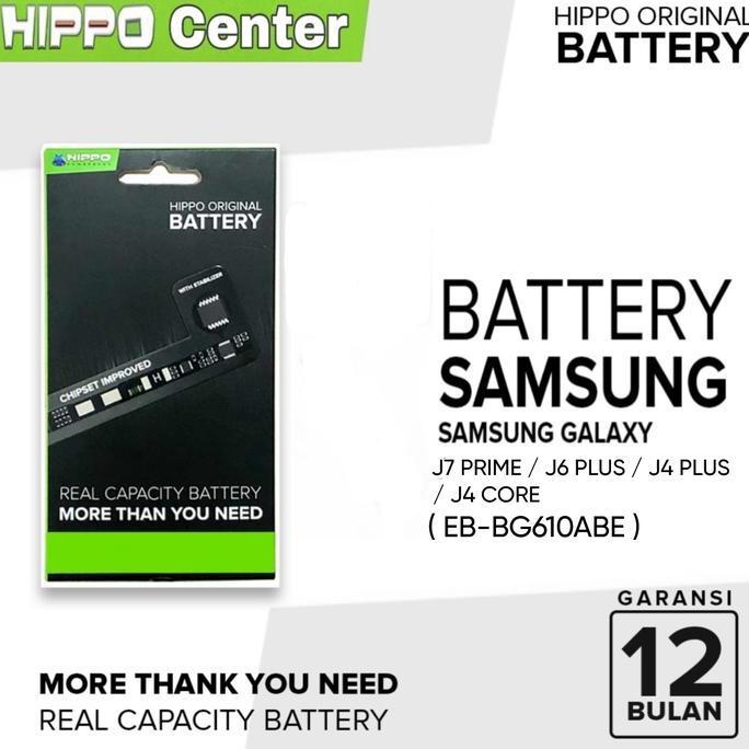 Bst Ready Hippo Baterai Compatible With Samsung J7 Prime / J6 Plus / J4 Plus / J4 Core / Eb-Bg610Abe