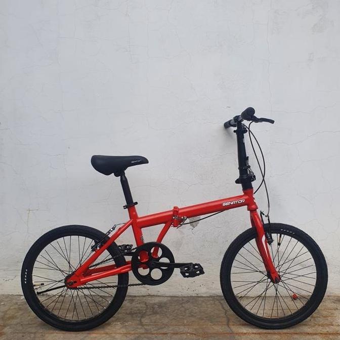 Sepeda Lipat 20 Senator single speed