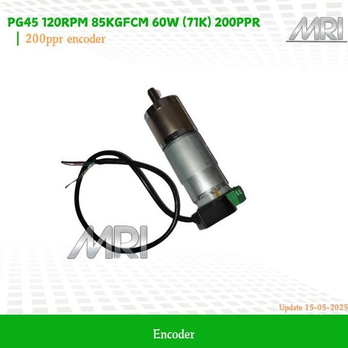 Promo PG45 120Rpm 85kgfcm 60W (71k) 200ppr COD