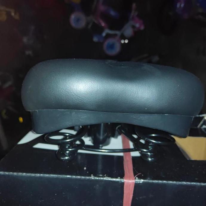 Sadel Saddle Jok Sepeda Mini Lipat MTB Per Busa Lebar