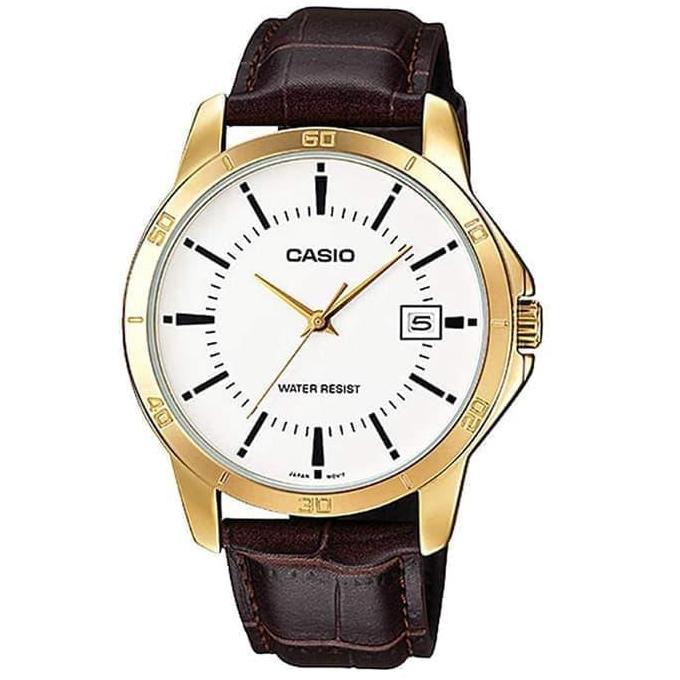 Jam tangan Casio Pria MTP-V004GL-7A Original mtp v004gl v004