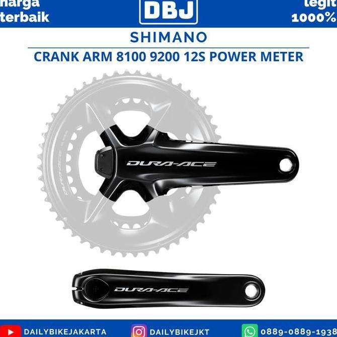 Crank Arm Shimano Ultegra Dura Ace 8100 9200 12 Speed Power Meter