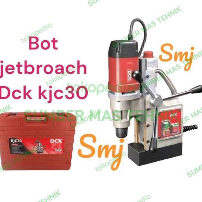 Promo MESIN BOR MAGNET DCK KJC30 MAGNETIC DRILL BOR JETBROAC MESIN BOR BESI Diskon