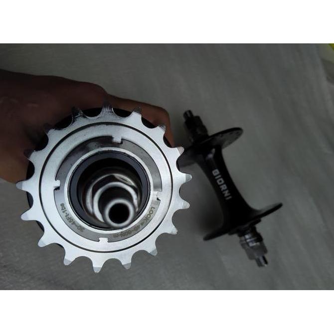 Hub Freehub Fixie Giorni Hitam 36H Bearing Git 16T Dortrap New Model