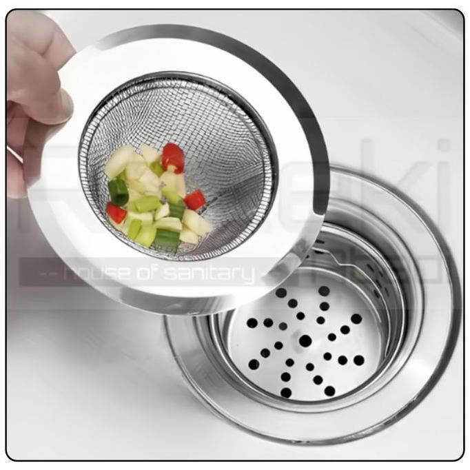 Terlaris - Saringan Wastafel Cuci Tangan - Strainer Wastafel