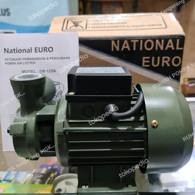 Pompa DB 125 National Euro POMPA AIR SUMUR DANGKAL NATIONAL EURO