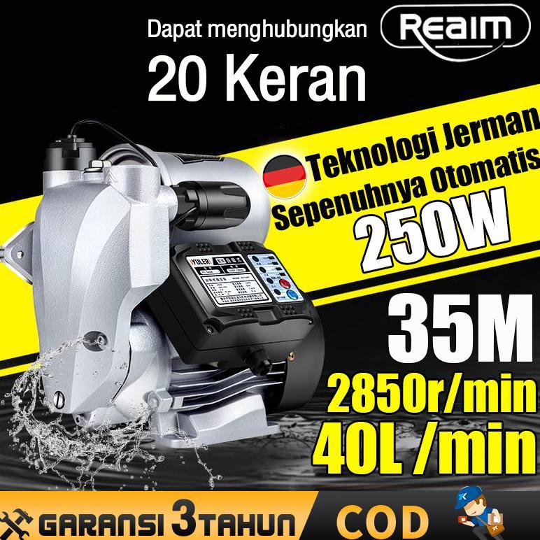 Pompa air Otomatis 250W Mesin Pompa Air Pompa Air Listrik Pompa Pendorong Tekanan Air Booster Pump M