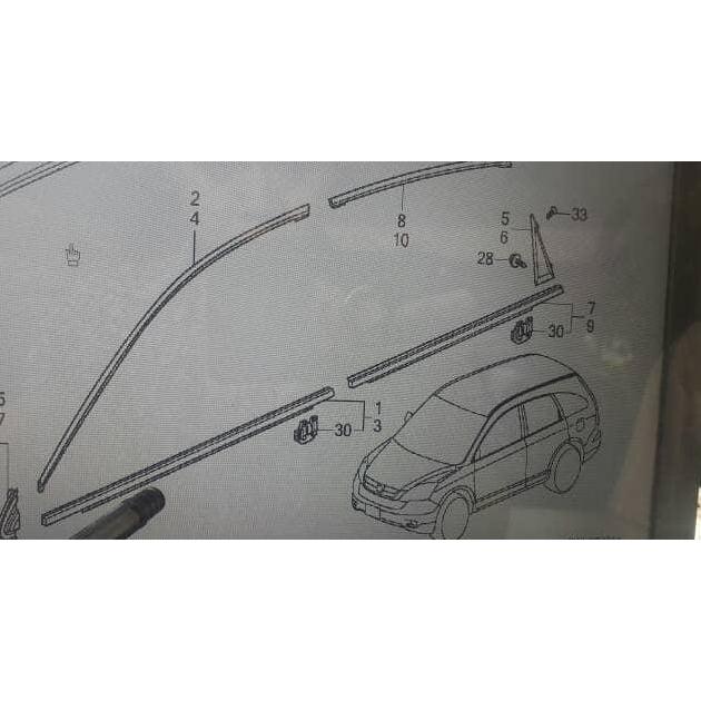 Pelipit Kaca Depan / Belakang Jazz Rs Ge