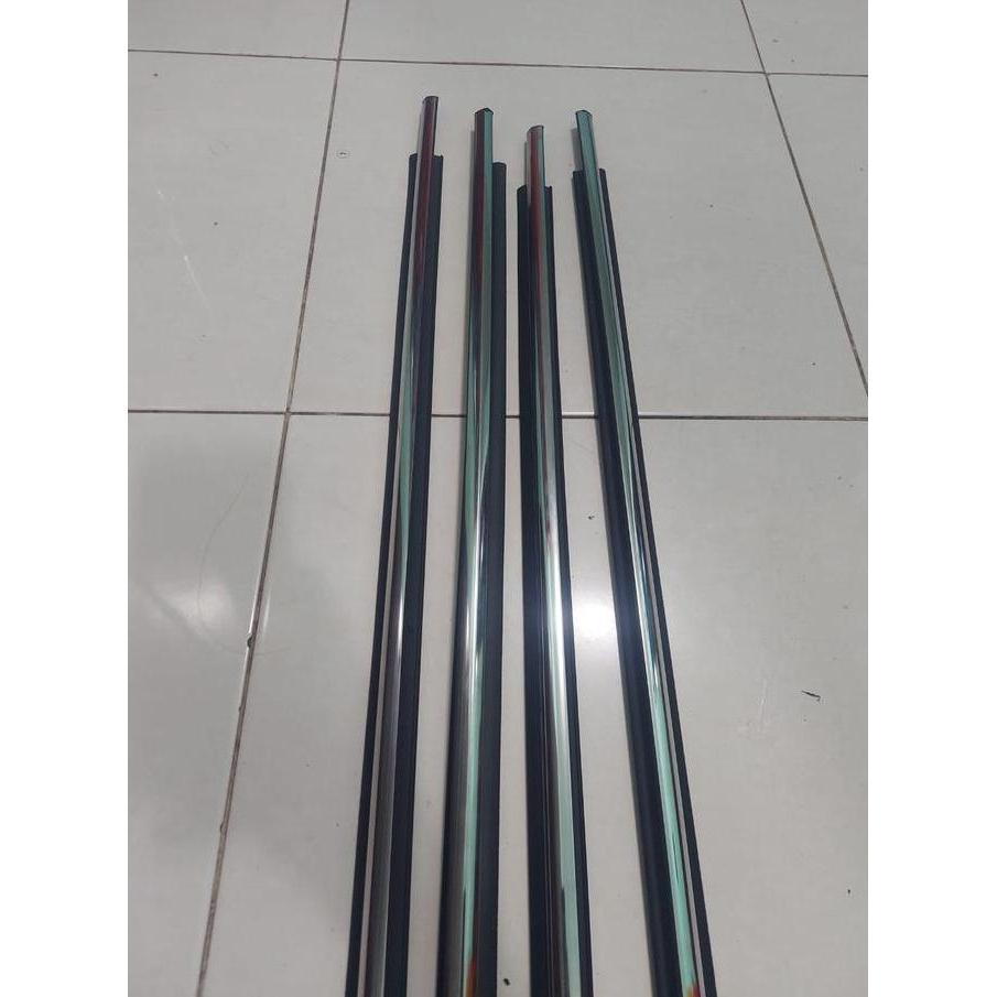 Weather Strip / Karet Pelipit Kaca /List Pelipit Kaca Pintu Samping Mobil Avanza 2012-2019 Original 