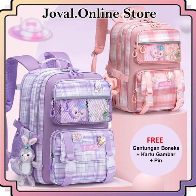 TAS RANSEL SEKOLAH ANAK PEREMPUAN  SD SMP SMA MODEL TERBARU/ TAS RANSEL ANAK  PEREMPUAN / TAS SEKOLA